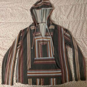 Wallflower Long Sleeve Knit Hoodie